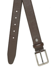 Load image into Gallery viewer, Men's Genuine  Brown Leather Casual Belt
