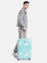 Load image into Gallery viewer, Aeroplane Printed 360 Degree Rotation Hard Cabin Trolley Bag
