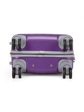 Load image into Gallery viewer, Teakwood Unisex Purple Trolley Bag - Small
