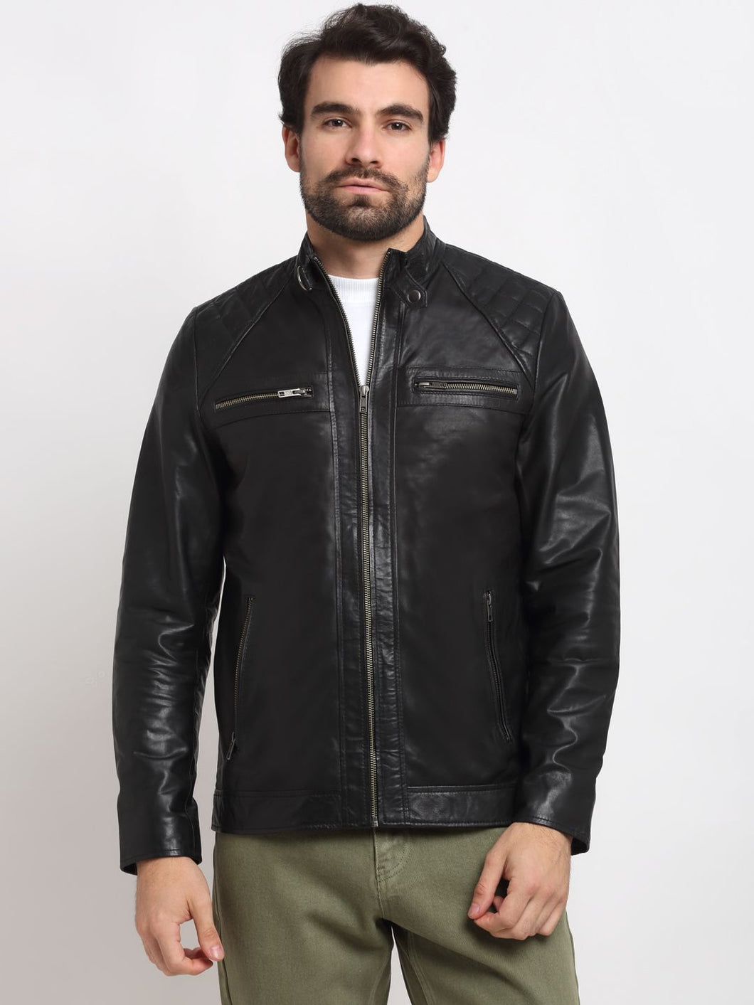 David Leather Jacket #1 : LeatherCult: Genuine Custom Leather Products,  Jackets for Men & Women