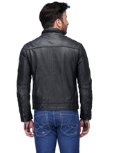 Load image into Gallery viewer, Teakwood Men&#39;s Black Leather Jackets
