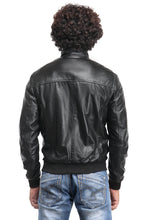 Load image into Gallery viewer, Teakwood Men&#39;s Black Leather Jackets
