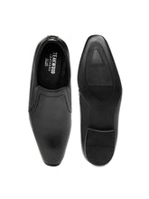 Load image into Gallery viewer, Teakwood Leather Men&#39;s Black Slip-Ons Shoes
