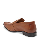 Load image into Gallery viewer, Teakwood Genuine Leather Tan Slip-On Shoes
