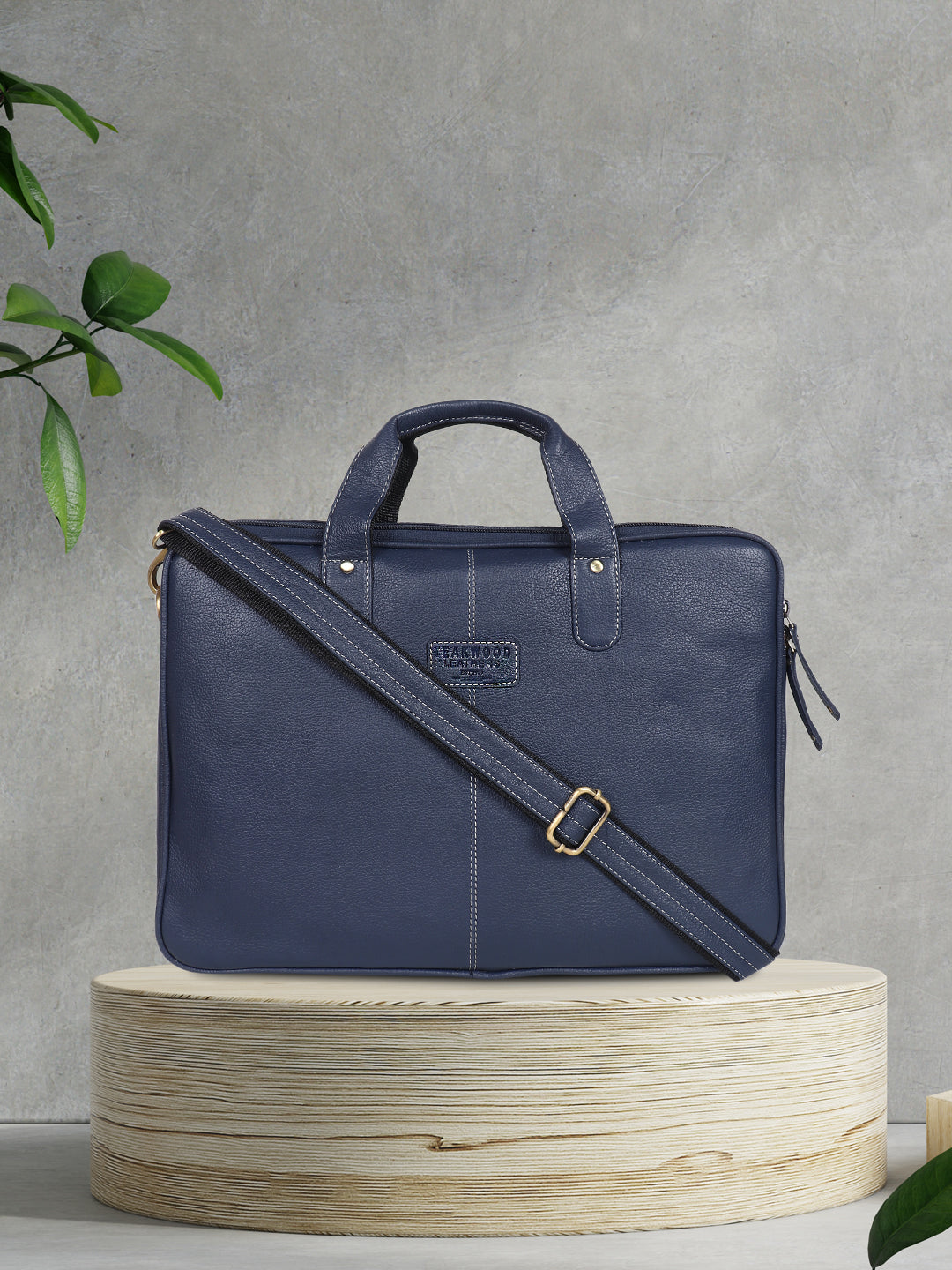 Teakwood leather laptop bag Clearance