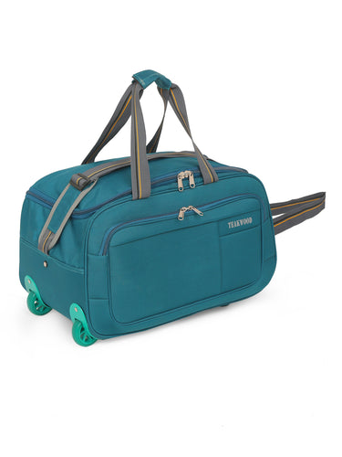 Teakwood Rolling Small Duffel Bag (Teal)