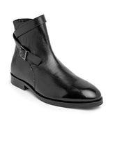 Load image into Gallery viewer, Teakwood Leathers Men's Black Chelsea Boots
