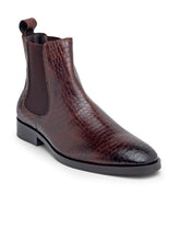 Load image into Gallery viewer, Teakwood Leathers Men's Brown Chelsea Boots
