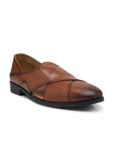Load image into Gallery viewer, Teakwood Men Genuine Leather Peshwar Sandal
