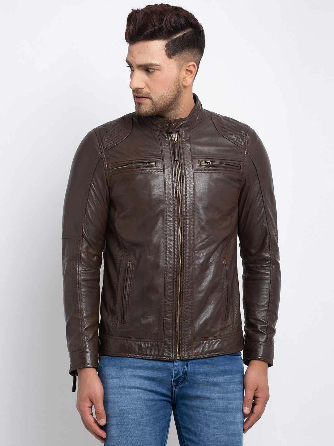 Revamp Your Wardrobe: Men's Leather Jacket Collection 🕴️🧥 | Leather jacket  men, Stylish leather jacket, Casual leather jacket
