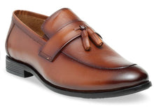 Load image into Gallery viewer, Teakwood Genuine leather Men Brown Slip-Ons
