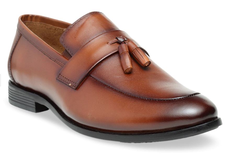 Teakwood Genuine leather Men Brown Slip-Ons