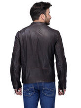 Load image into Gallery viewer, Teakwood Men&#39;s Brown Leather Jackets
