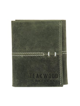 Load image into Gallery viewer, Teakwood Men Genuine Leather Tri Fold Wallet

