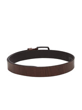 Load image into Gallery viewer, Teakwood Genuine Leather Men Brown Solid Belt

