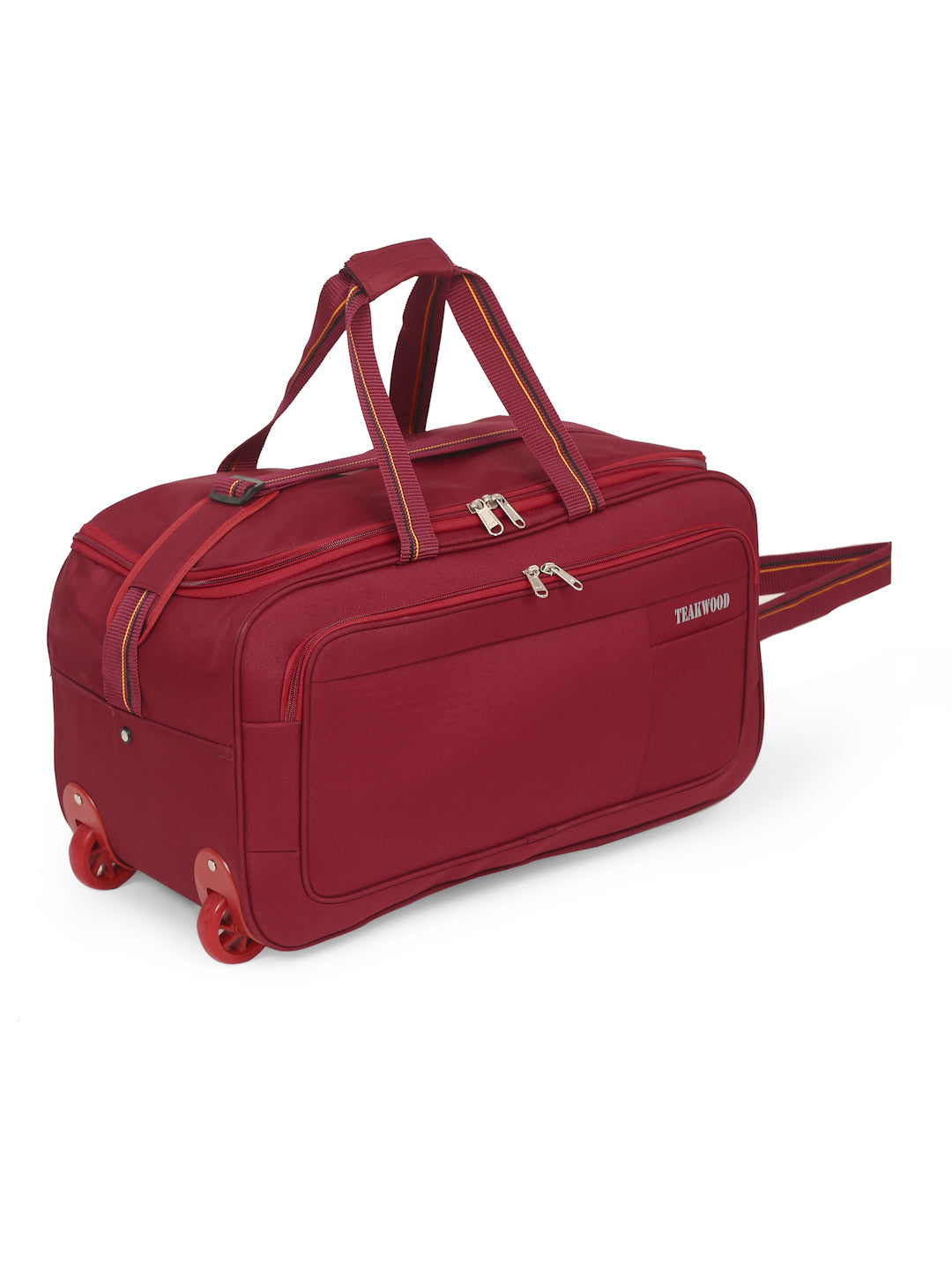 Medium duffel bag store with wheels