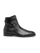 Load image into Gallery viewer, Teakwood Leathers Men's Black Chelsea Boots
