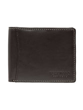 Load image into Gallery viewer, Teakwood Men Genuine Leather Bi Fold Wallet (Brown)
