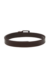 Load image into Gallery viewer, Teakwood Men  Brown Genuine Leather Belt
