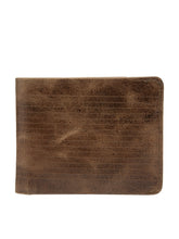 Load image into Gallery viewer, Teakwood Men RFID Blocking Textured Bifold Wallet

