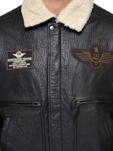 Load image into Gallery viewer, Teakwood Black Mens Genuine Leather Jacket
