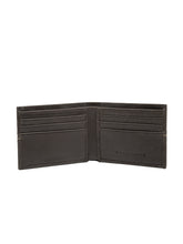 Load image into Gallery viewer, Teakwood Men Genuine Leather Chocolate Brown Bi fold wallets
