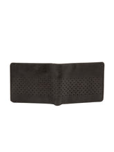 Load image into Gallery viewer, Teakwood Men Genuine Leather Chocolate Brown Bi fold wallet
