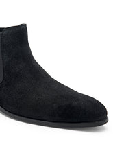 Load image into Gallery viewer, Teakwood Men Black Suede Leather Chelsea Boots
