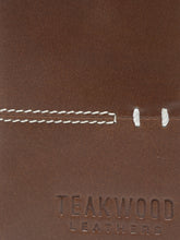 Load image into Gallery viewer, Teakwood Men Genuine Leather Tri Fold Wallet
