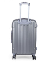Load image into Gallery viewer, Teakwood Unisex Silver Trolley Bag - Pack
