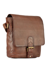 Load image into Gallery viewer, Teakwood Genuine Leather Sling Bag
