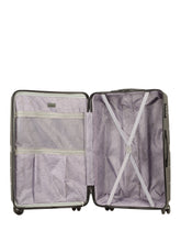 Load image into Gallery viewer, Teakwood Unisex Black Trolley Bag - SET OF THREE
