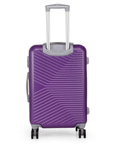 Load image into Gallery viewer, Teakwood Unisex Purple Trolley Bag - Medium
