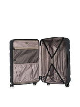 Load image into Gallery viewer, Teakwood Leathers Unisex Black Medium Trolley Bag
