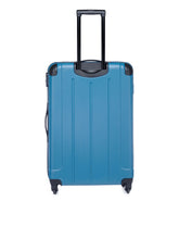 Load image into Gallery viewer, Teakwood Leathers Unisex Teal Blue Medium Trolley Bag
