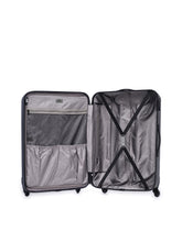 Load image into Gallery viewer, Teakwood Unisex Black Trolley Bag - Medium
