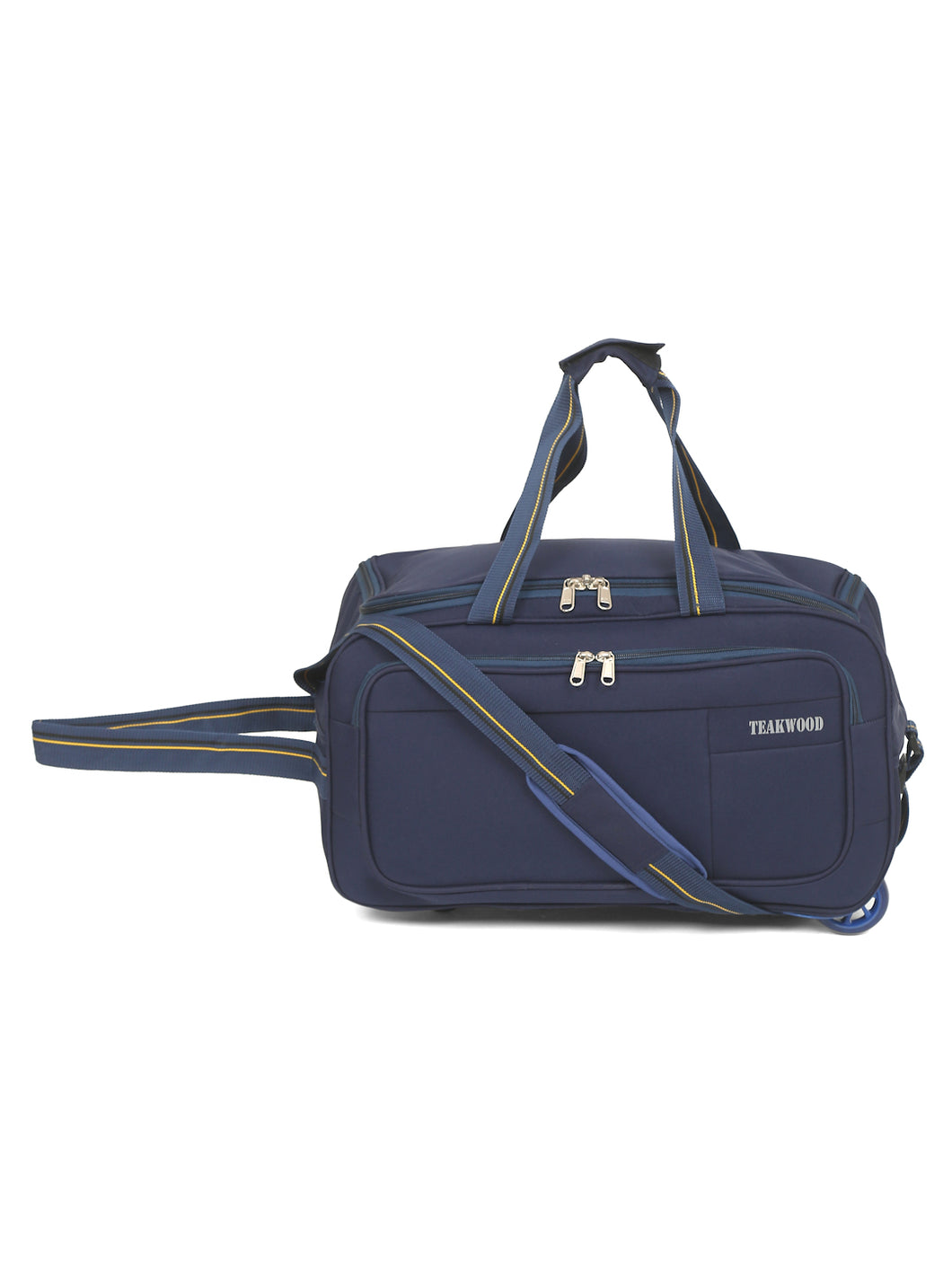 Teakwood Rolling Medium Duffel Bag (Blue)