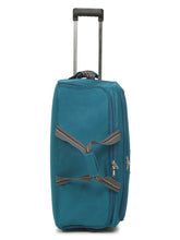 Load image into Gallery viewer, Teakwood Rolling Large Duffel Travel Bag (Teal)
