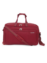Load image into Gallery viewer, Teakwood Rolling Large Duffel Bag (Red)
