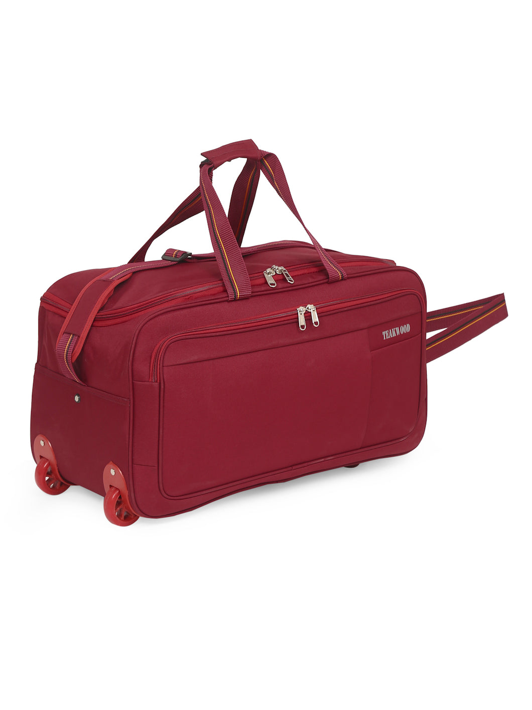 Teakwood Rolling Large Duffel Bag (Red)