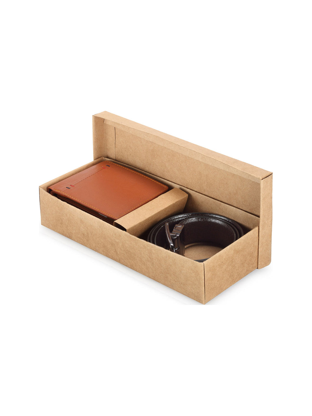 Teakwood Genuine Leather Combo Gift Set