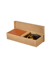 Load image into Gallery viewer, Teakwood Genuine Leather Combo Gift Set
