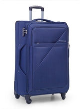 Load image into Gallery viewer, Teakwood Blue Trolley Bag Set of Three
