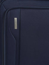 Load image into Gallery viewer, Unisex Blue Solid Sold-sided Medium Trolley Suitcase (Medium)
