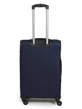 Load image into Gallery viewer, Unisex Blue Solid Sold-sided Large Trolley Suitcase (Large)
