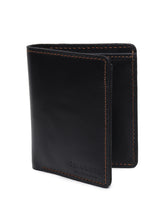 Load image into Gallery viewer, Teakwood Men Genuine Leather Bi Fold  Wallet (Black)
