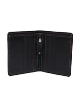 Load image into Gallery viewer, Teakwood Men Genuine Leather Bi Fold  Wallet (Black)
