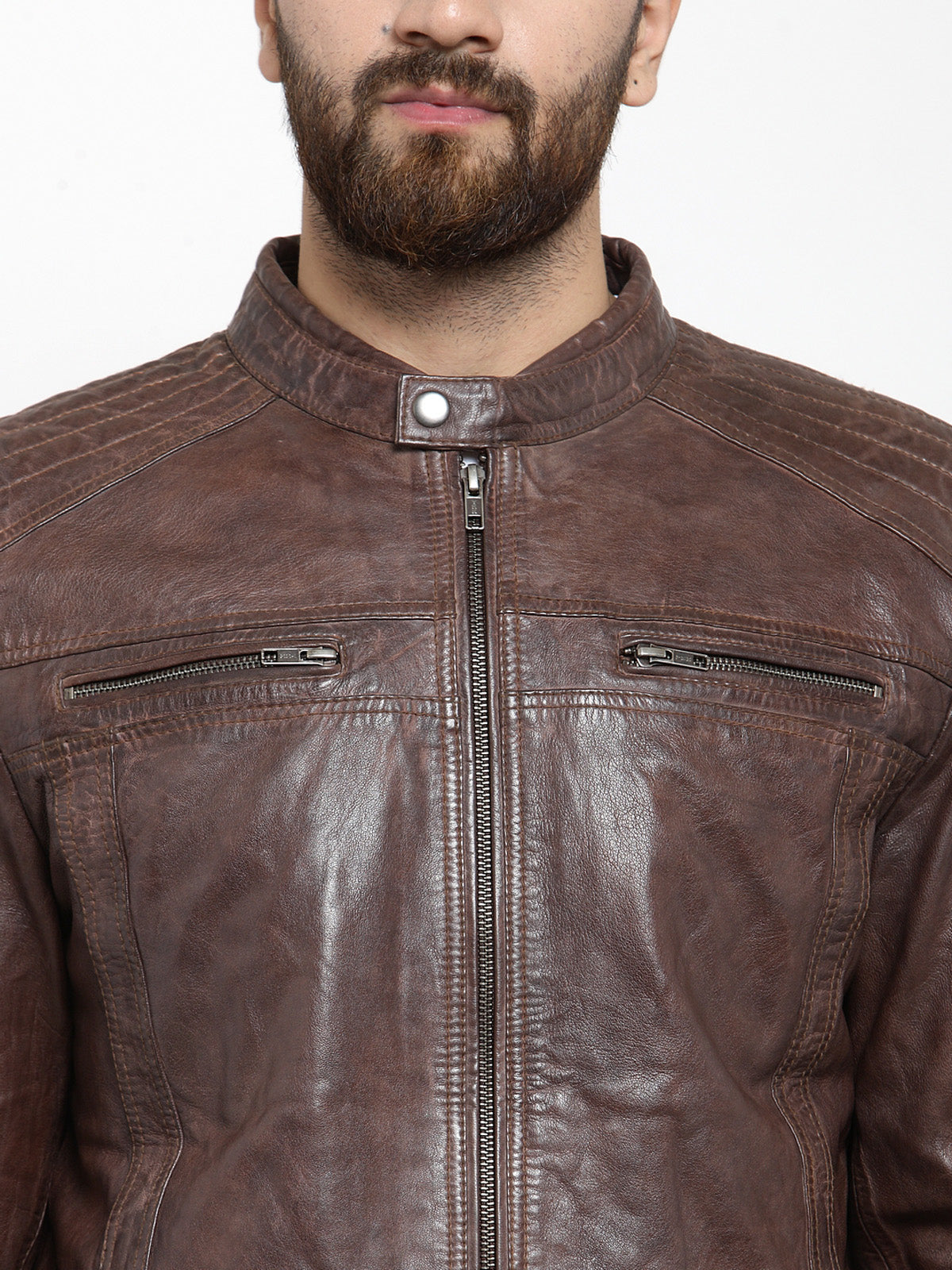 Buy TEAKWOOD Men's Jacket (4717_TAN_S_Brown_Small) at Amazon.in