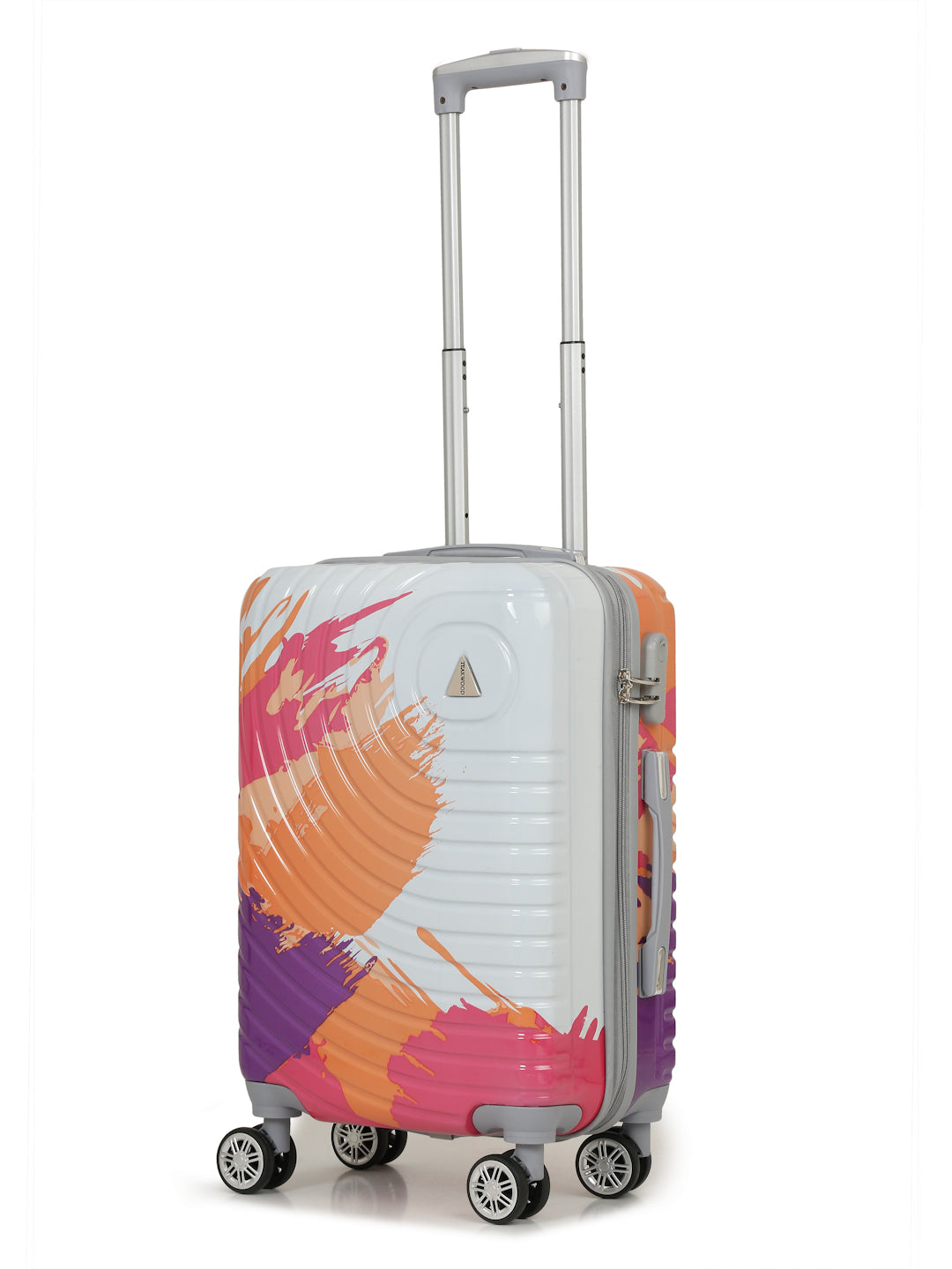 It Luggage Luggage  Travel Bags  Buy It Luggage Ice Cap Hard Suitcase  Expandable Cabin 8 Wheel Trolley Pink M Online  Nykaa Fashion