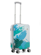 Load image into Gallery viewer, Unisex Abstract Printed Cabin Hard Trolley Bag
